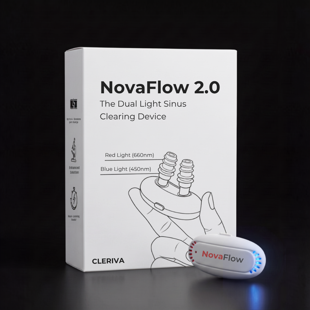NovaFlow 2.0: Dual Light Sinus Clearing Device