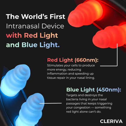 NovaFlow 2.0: Dual Light Sinus Clearing Device