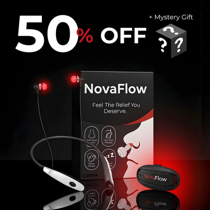NovaFlow + NovaBuds: Complete relief kit for nasal congestion and inner ear allergy symptoms